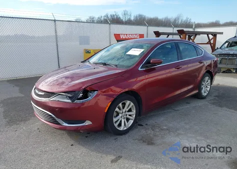 2015 Chrysler 200 Limited из США, поврежденный, VIN 1C3CCCAB7FN521156